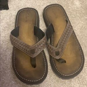 Clark’s brown sandals